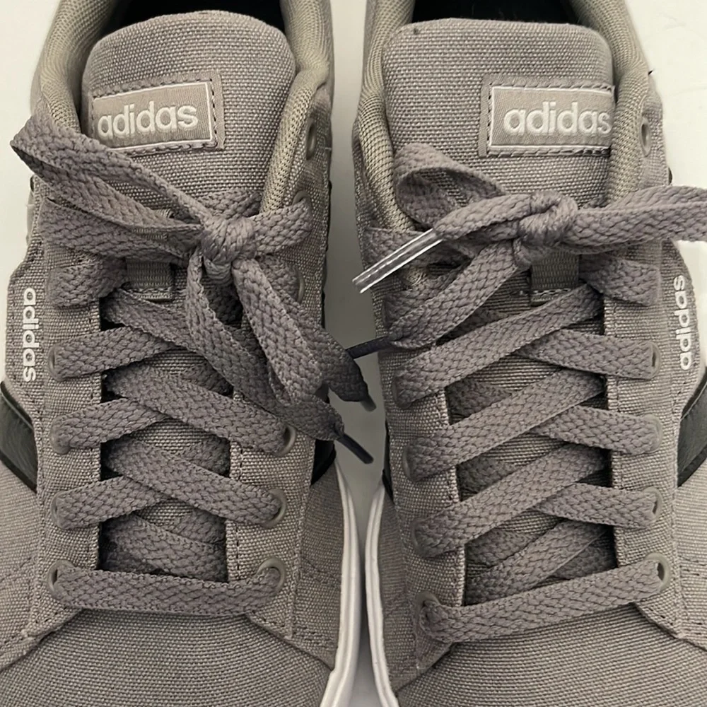 ADIDAS DAILY DOVE GREY 3.0 CASUAL SNEAKERS MENS-BOYS SIZE 6.5. WOMANS SIZE 8 - Picture 9 of 16